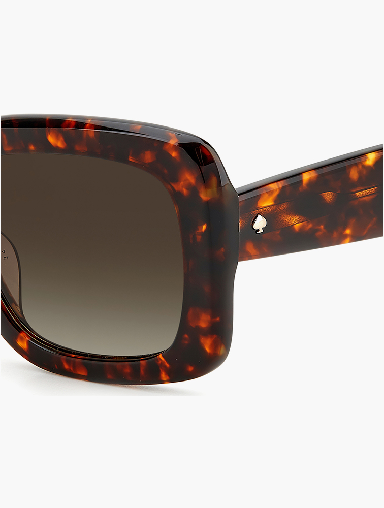 Myrunway shop kate spade brown shaded rectangular sunglasses for